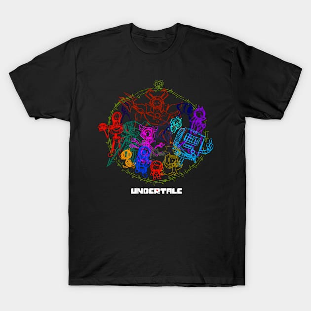 Undertale T-Shirt by NickLiStuff